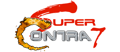 Super Contra 7 - Clear Logo Image