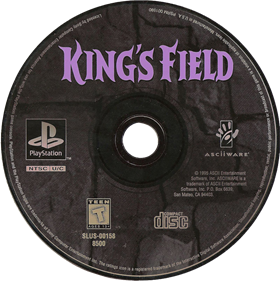 King's Field (US) - Disc Image