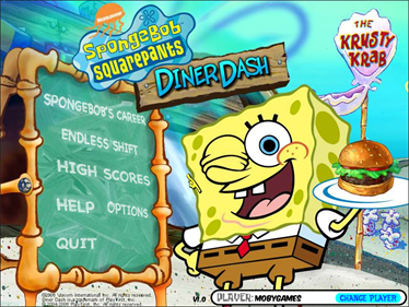 SpongeBob SquarePants: Diner Dash - Screenshot - Game Title Image