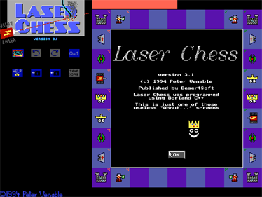 Laser Chess v3.1 - Screenshot - Game Title Image