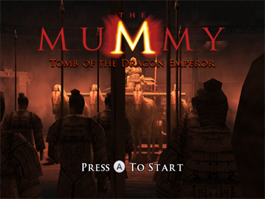 The Mummy: Tomb of the Dragon Emperor - Screenshot - Game Title Image