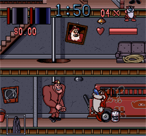 The Ren & Stimpy Show: Fire Dogs - Screenshot - Gameplay Image