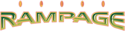 Alien Rampage - Clear Logo Image