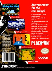 Platoon - Box - Back Image