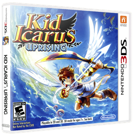 Kid Icarus: Uprising - Box - 3D Image