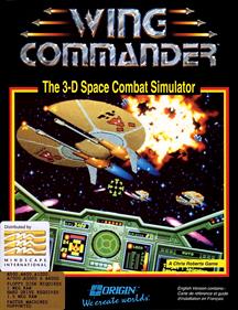 Wing Commander: The 3-D Space Combat Simulator - Box - Front - Reconstructed Image
