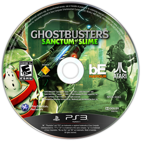 Ghostbusters: Sanctum of Slime - Fanart - Disc Image