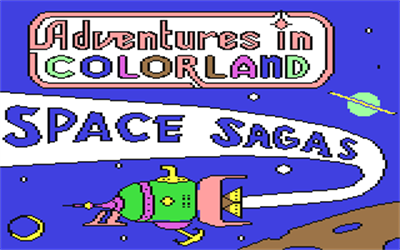 Adventures in Colorland: Space Sagas - Screenshot - Game Title Image