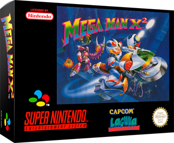 Mega Man X2 - Box - 3D Image