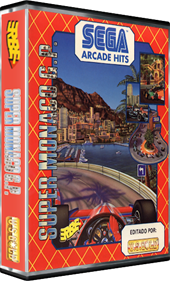 Super Monaco G.P. - Box - 3D Image