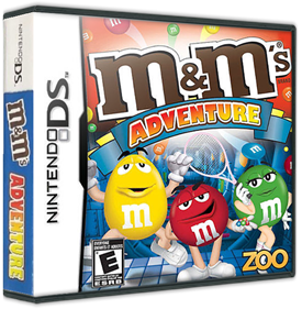 M&M's Adventure - Box - 3D Image