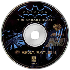 Batman Forever: The Arcade Game - Disc Image