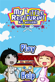My Little Restaurant: All welcome - Screenshot - Game Title Image