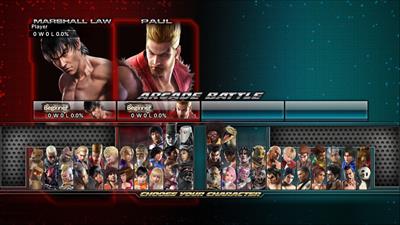 Tekken Tag Tournament 2 - Screenshot - Game Select Image