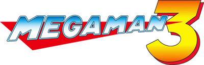 Mega Man 3 - Clear Logo Image