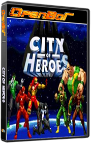 City of Heroes - Box - 3D Image