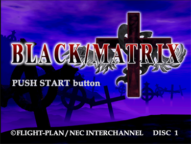 Black/Matrix + - Screenshot - Game Title Image