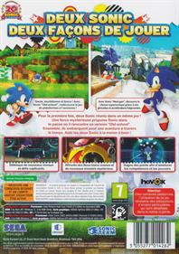 Sonic Generations - Box - Back Image