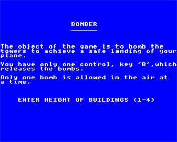 Bomber - Screenshot - Game Title Image