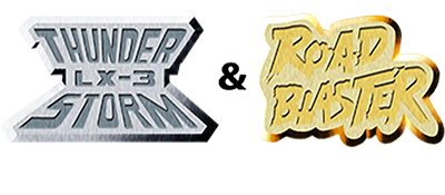 Thunder Storm & Road Blaster - Clear Logo Image