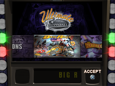 Ultimate Pro Pinball - Screenshot - Game Select Image