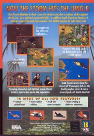 Jungle Strike: The Sequel to Desert Strike - Box - Back Image