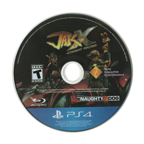 Jak X: Combat Racing - Disc Image