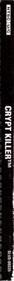 Crypt Killer - Box - Spine Image