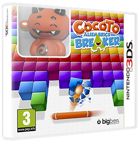 Cocoto: Alien Brick Breaker - Box - 3D Image