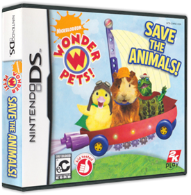 Wonder Pets!: Save the Animals! - Box - 3D Image
