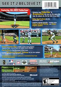 All-Star Baseball 2005 - Box - Back Image