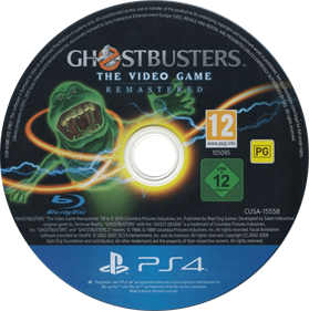 Ghostbusters: The Video Game Remastered - Disc Image