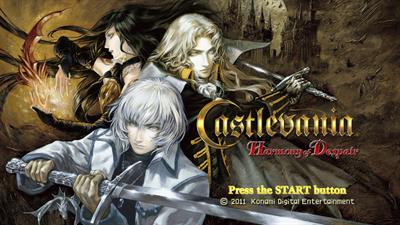 Castlevania: Harmony of Despair - Screenshot - Game Title Image