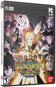Naruto Shippuden: Ultimate Ninja Storm Revolution - Box - 3D Image