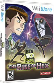 Ben 10: Alien Force: The Rise of Hex - Box - 3D Image