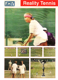 Reality Tennis - Advertisement Flyer - Front Image