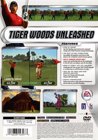 Tiger Woods PGA Tour 2002 - Box - Back Image
