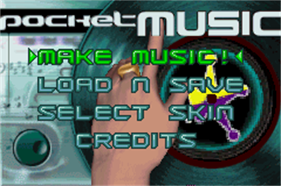 Pocket Music - Screenshot - Game Select Image