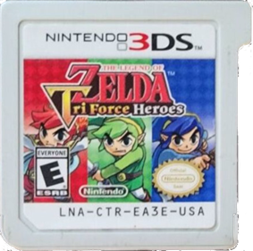 The Legend of Zelda: Tri Force Heroes - Cart - Front Image