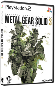 Metal Gear Solid 3: Snake Eater - Box - 3D Image