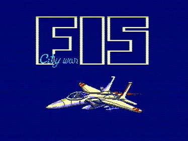 F-15 City War - Screenshot - Game Title Image