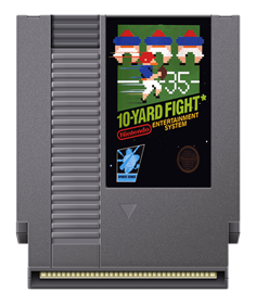 10-Yard Fight - Fanart - Cart - Front Image