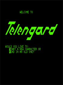 Telengard - Screenshot - Game Title Image