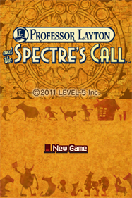 Professor Layton and the Last Specter - Screenshot - Game Title Image