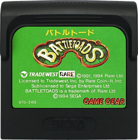 Battletoads - Cart - Front Image