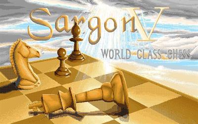 Sargon V: World Class Chess - Screenshot - Game Title Image