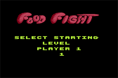 Food Fight - Screenshot - Game Select Image