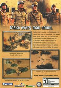 Desert Rats vs. Afrika Korps - Box - Back Image