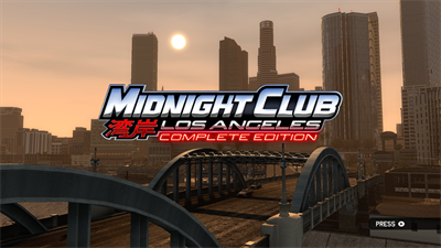 Midnight Club: Los Angeles: Complete Edition - Screenshot - Game Title Image