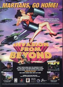 Invasion from Beyond - Advertisement Flyer - Front Image